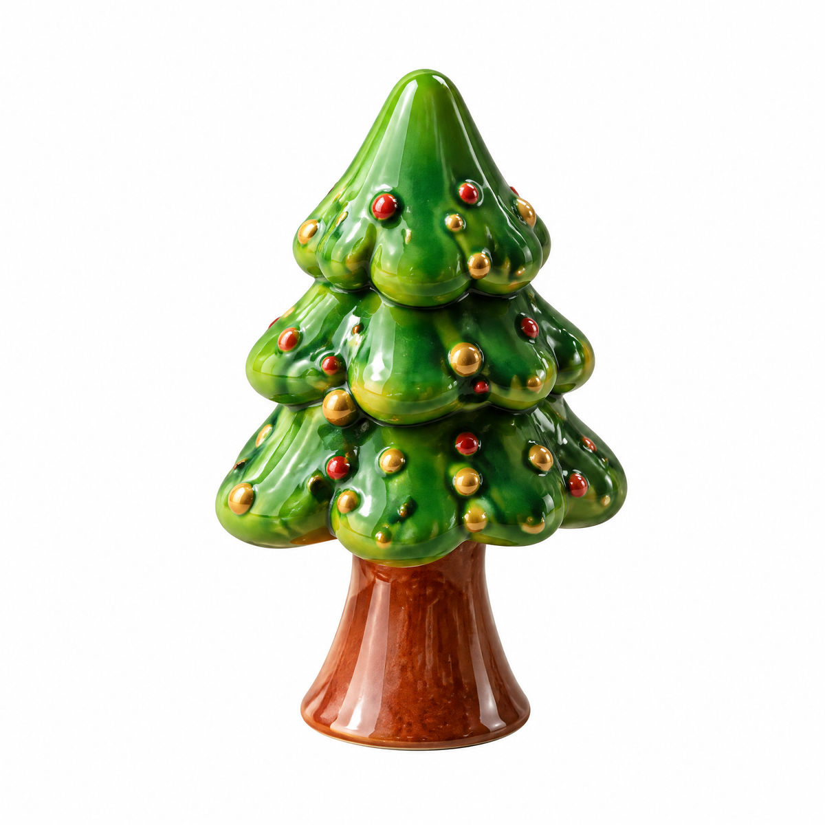 Christmas Tree Ceramic Ring Dish — view 4
