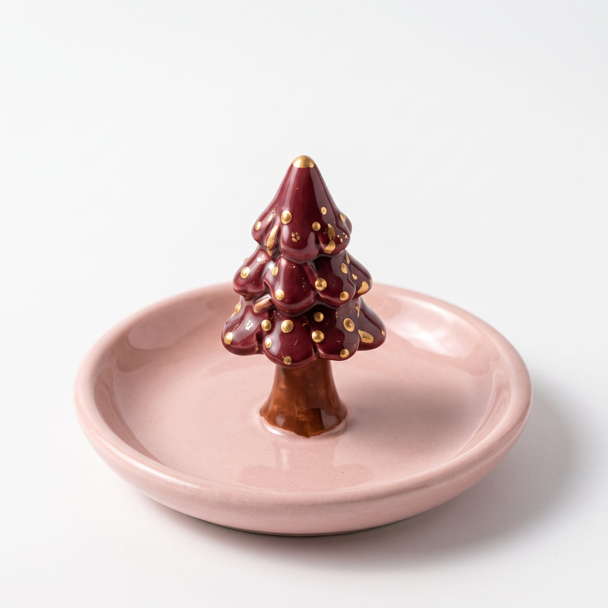Christmas Tree Ceramic Ring Dish — alternative design reference only